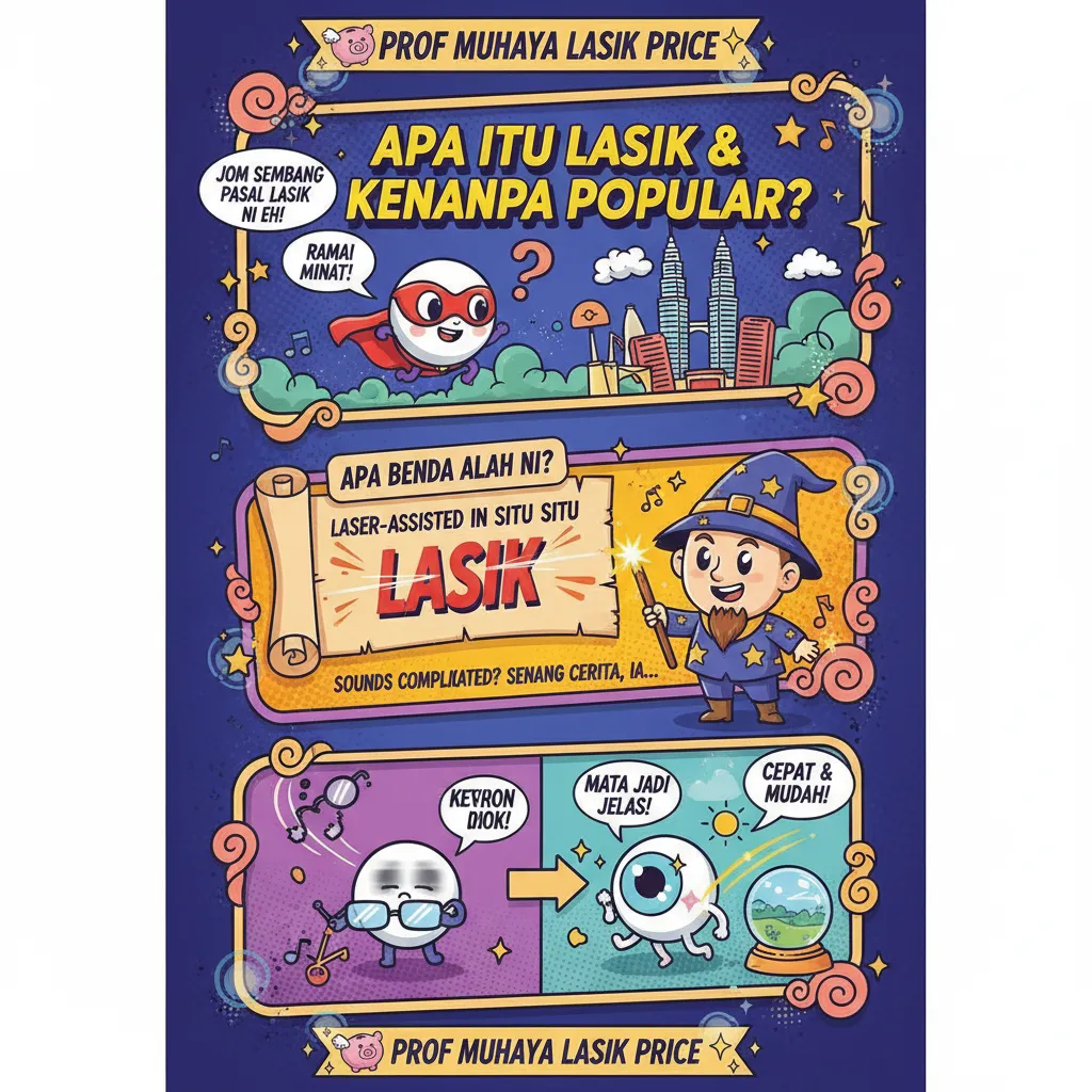 Apa Itu Lasik dan Kenapa Ia Popular?