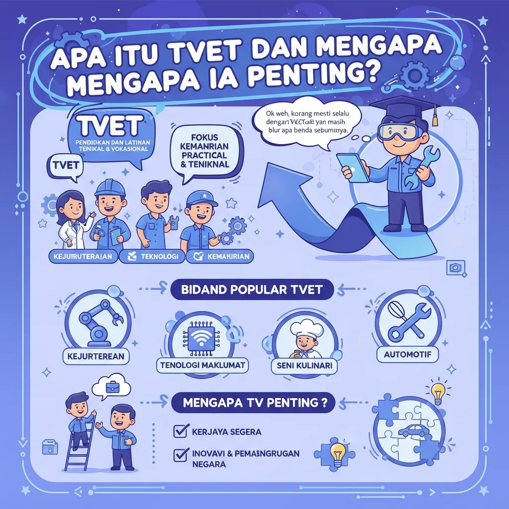 Apa Itu TVET dan Mengapa Ia Penting?