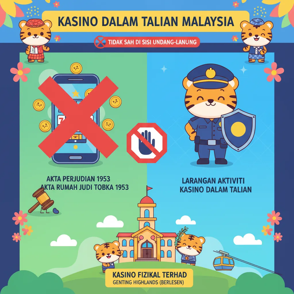 Kesahan Perjudian Kasino Dalam Talian di Malaysia