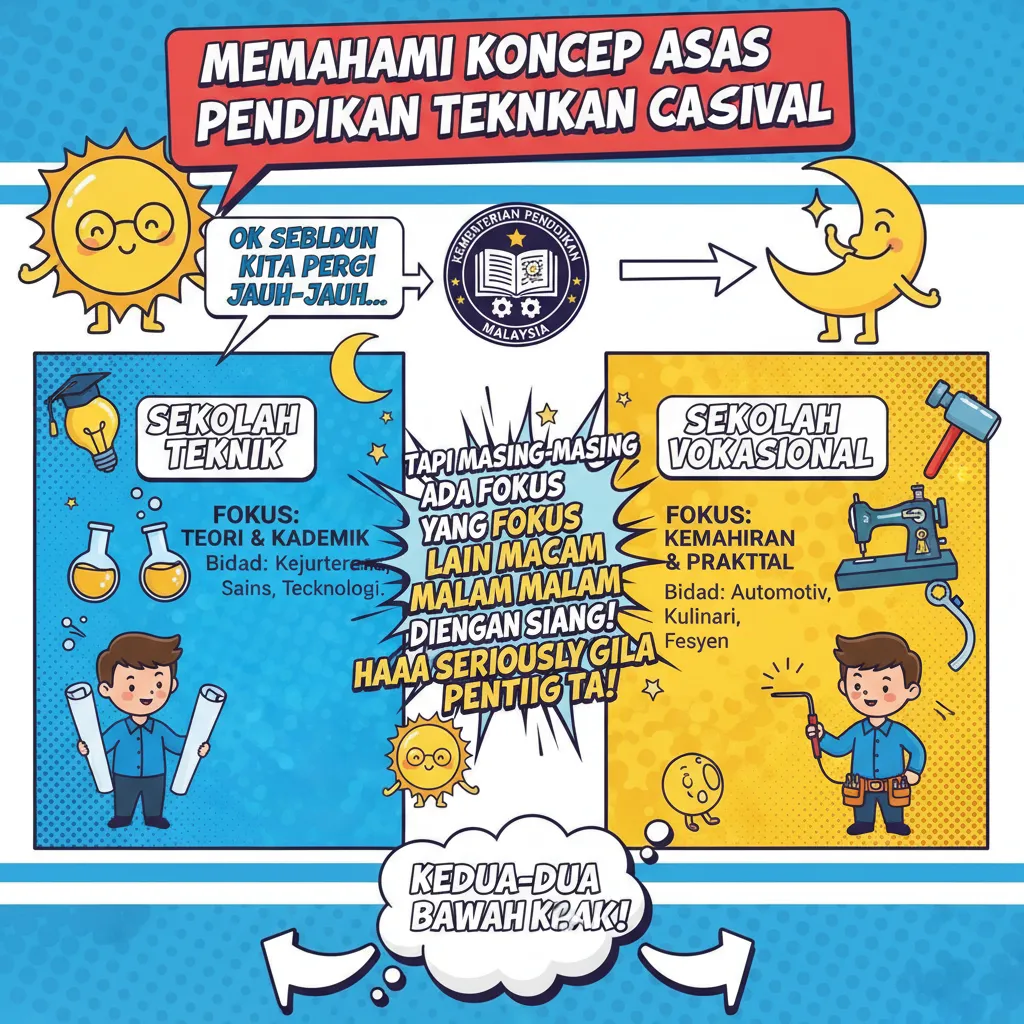 Memahami Konsep Asas Pendidikan Teknikal dan Vokasional