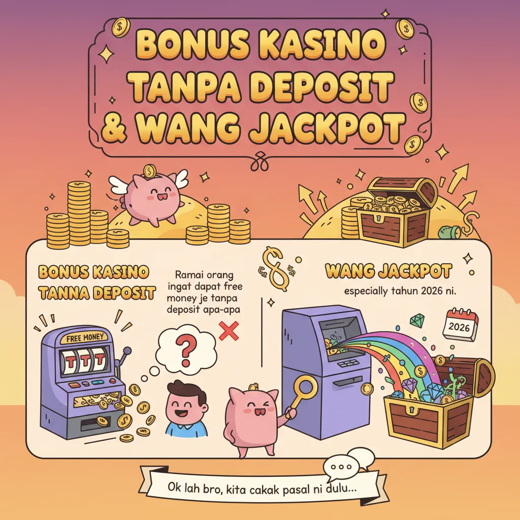 Bonus Kasino Tanpa Deposit & Wang Jackpot