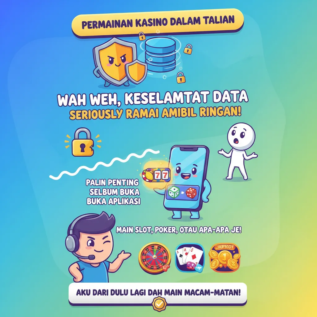 Keselamatan Data dalam Permainan Kasino Dalam Talian
