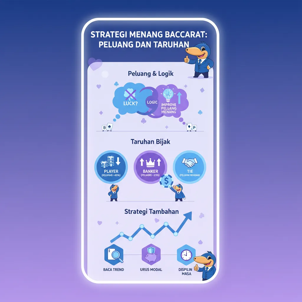 Strategi Menang Baccarat: Peluang dan Taruhan