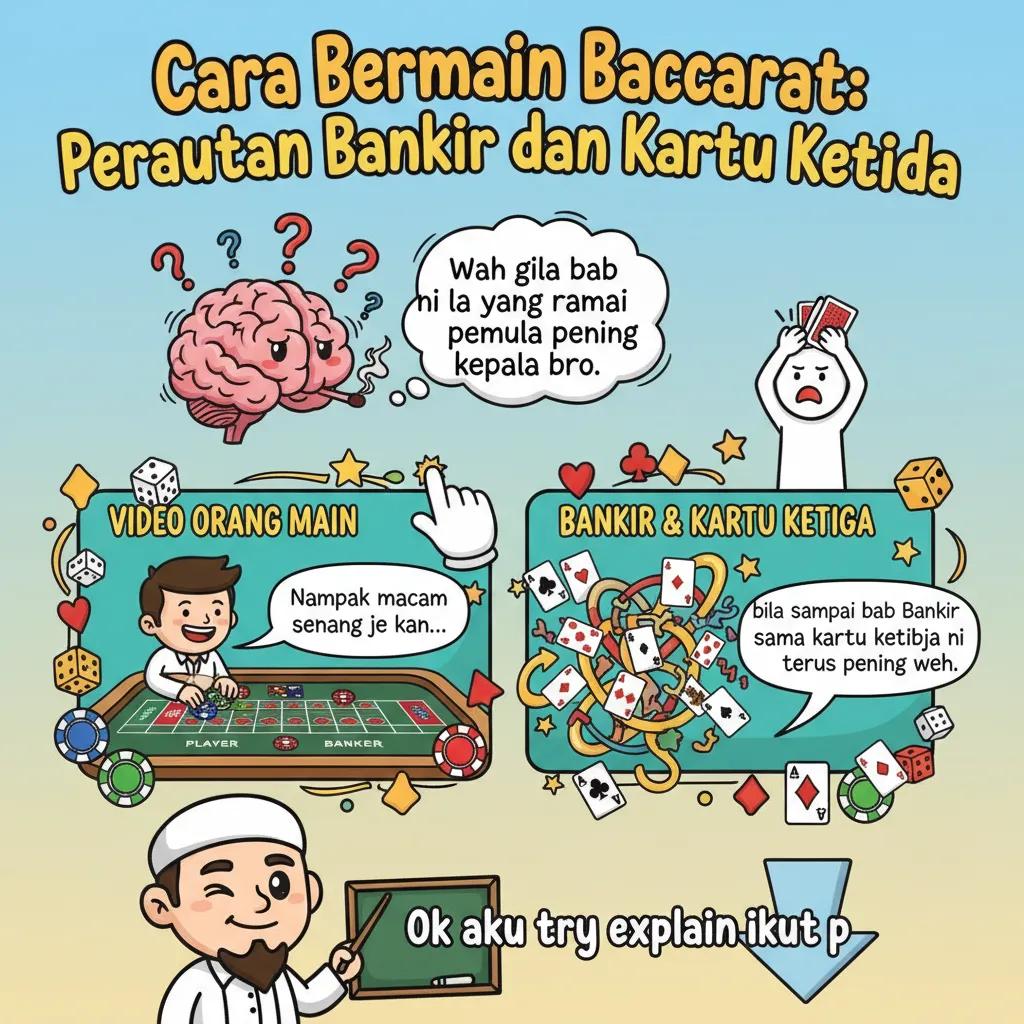 Cara Bermain Baccarat: Peraturan Bankir dan Kartu Ketiga
