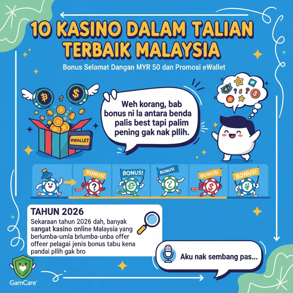 Bonus Selamat Datang MYR 50 dan Promosi eWallet