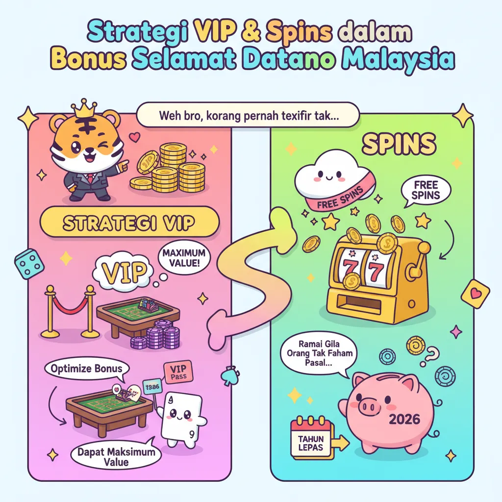 Strategi VIP dan Spins dalam Bonus Selamat Datang Kasino Malaysia