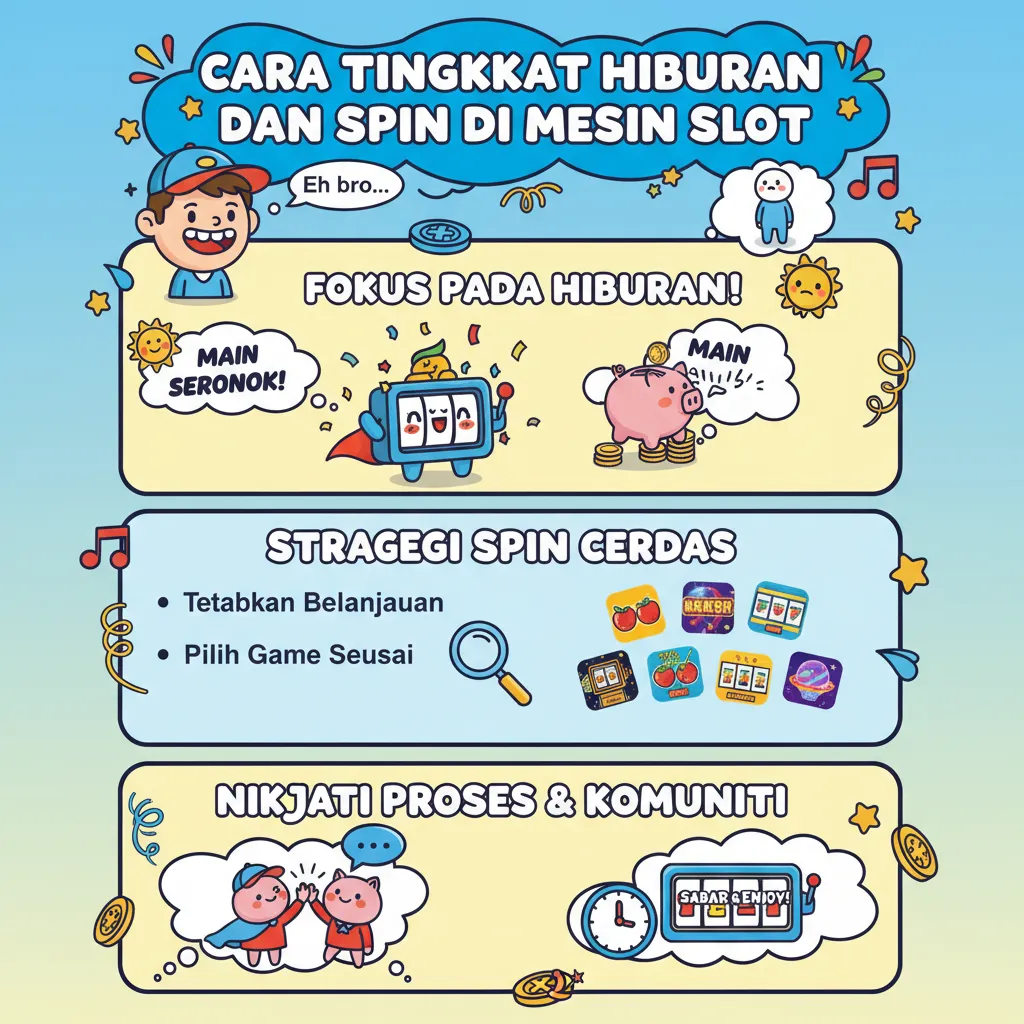 Cara Tingkatkan Hiburan dan Spin di Mesin Slot
