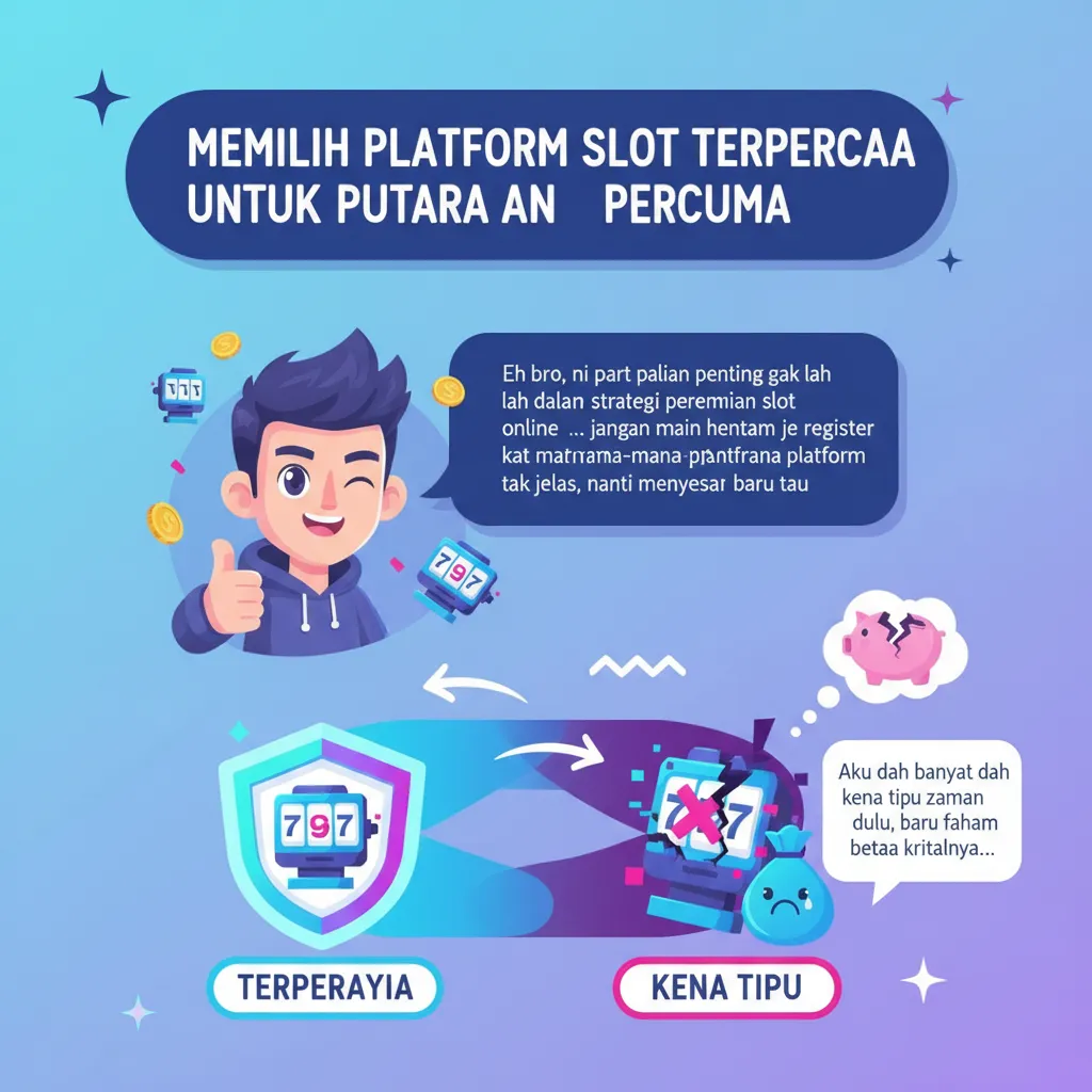 Memilih Platform Slot Terpercaya untuk Putaran Percuma